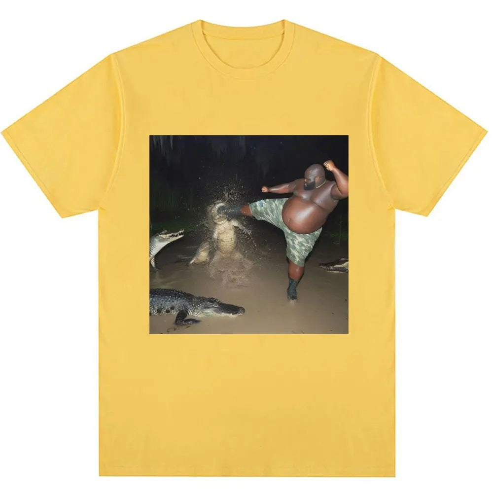 A Funny And Fun Printed T-shirt For Men