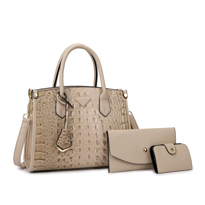 Vintage Crossbody Statement Handbag Set For Women