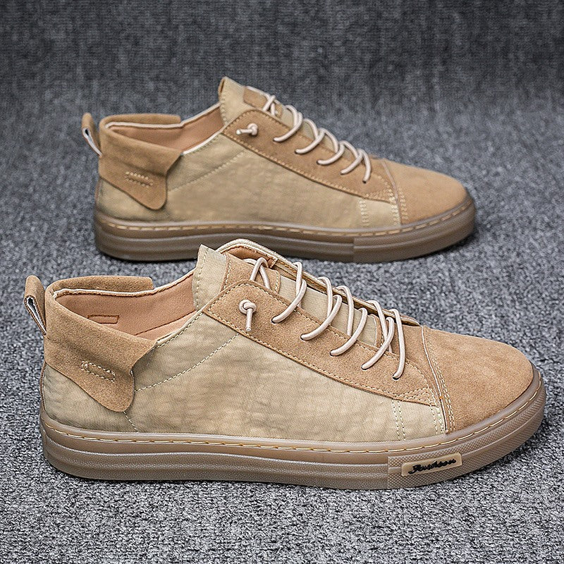 Zapatillas de lona altas para hombre
