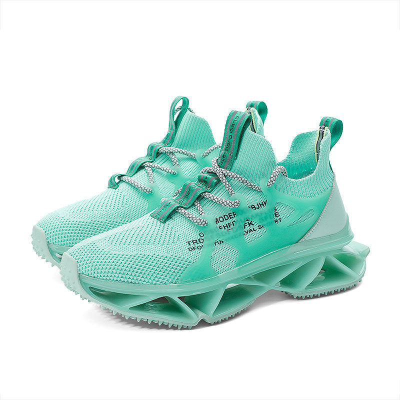Zapatillas de deporte Knife Edge, zapatillas de running voladoras de tejido.