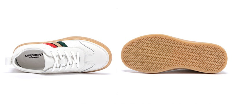 Tendencia Zapatos de Hombre Zapatos Coreanos Zapatos Blancos Zapatillas Casuales