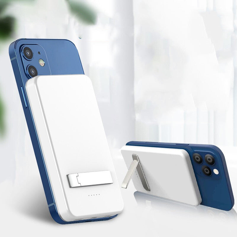 Compatible con Apple, iPhone 12, batería externa magnética de 15 W con carga rápida PD