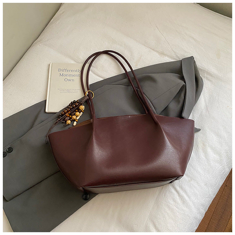 Bolso de Hombro Retro Casual de Gran Capacidad
