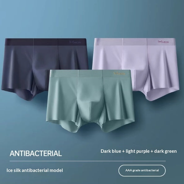 Summer Lightweight Antibacterial Seamless Straight-leg Shorts