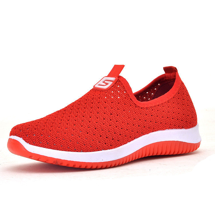 Zapatillas perezosas de un pedal Net shoes
