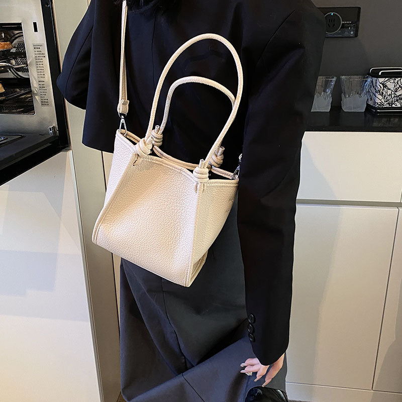 Bolso bandolera sencillo de gran capacidad para mujer