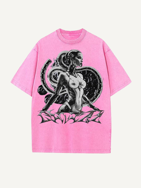 Men's Printed Crewneck Short-Sleeve T-Shirt