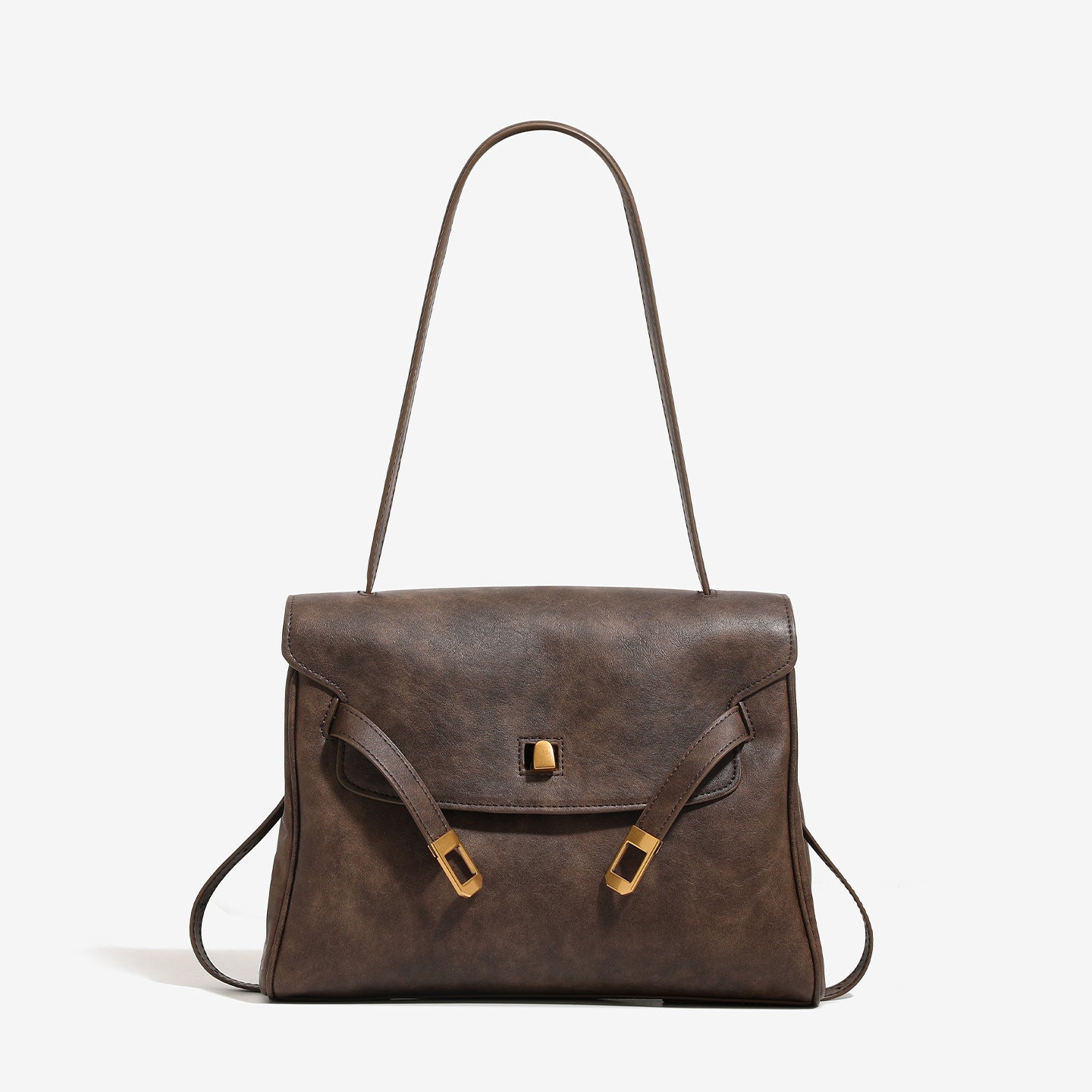 Womens Fashionable Retro Casual Minimalist Shoulder Bag