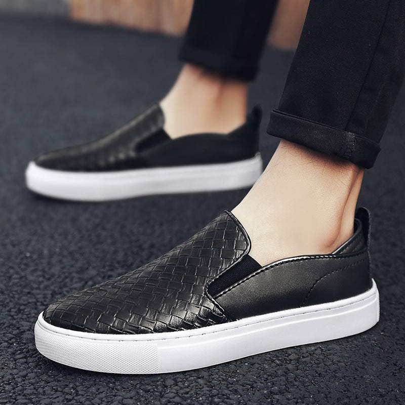 Zapatos planos casuales para hombre, resistentes al desgaste y a la moda