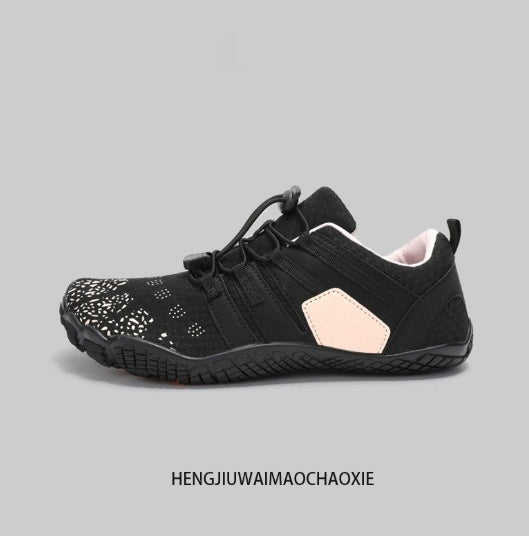 Zapatos de senderismo descalzos con cinco dedos para hombre y mujer, zapatos de río multifuncionales para montar en cuclillas para las cuatro estaciones, zapatos de entrenamiento integral