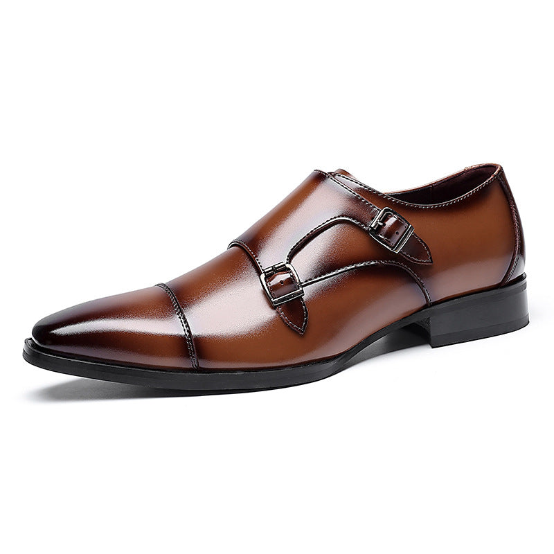 Casual Leather Shoes Men's Leather Business Gentleman British Style