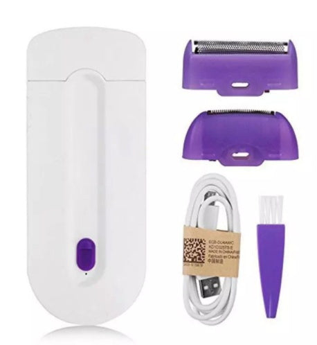 Depiladora eléctrica de inducción USB para mujer