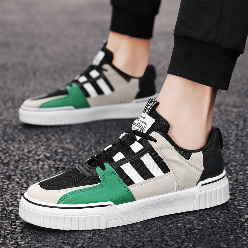 Zapatillas de skate casuales de malla transpirable