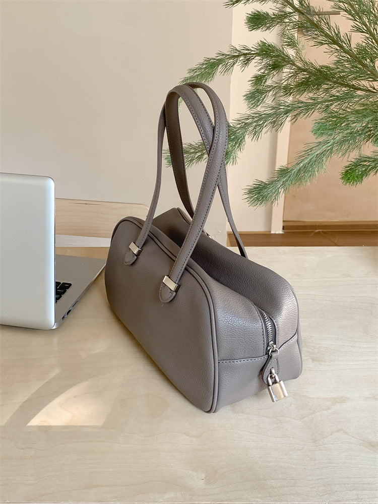 Soft Leather Versatile Women's Shoulder Bag