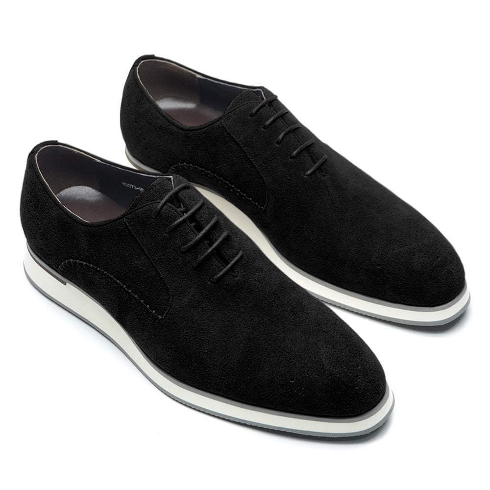 All-matching British Style Suit Business Formal Wear Leather Shoes