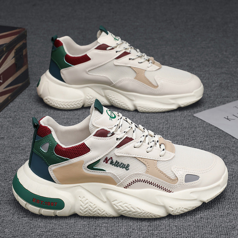 Zapatillas Casuales Versátiles para Hombre Cómodas con Plantilla Aumentadora de Altura Suela Blanda Zapatos Ligeros de Papá