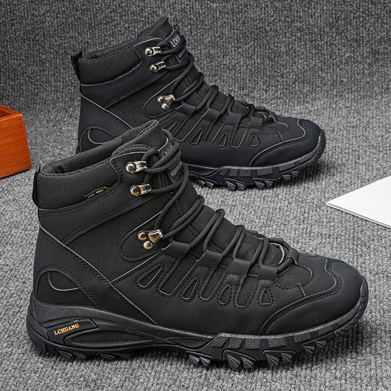 High Top Lace Up Dr Martens Boots For Fall And Winter