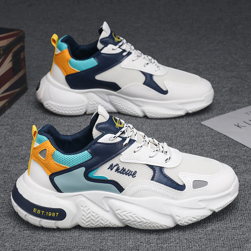 Zapatillas Casuales Versátiles para Hombre Cómodas con Plantilla Aumentadora de Altura Suela Blanda Zapatos Ligeros de Papá