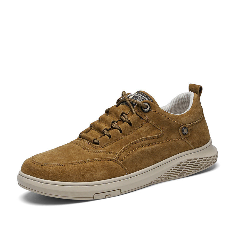 Zapatos de trabajo para exteriores para hombres, zapatos deportivos casuales coreanos