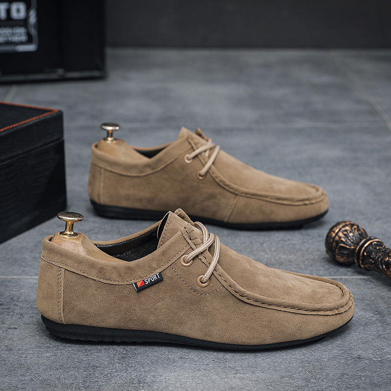 Mocasines de hombre versátiles, ligeros y con suela blanda