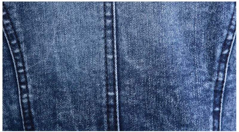 Elegant Diamonds Denim Jackets Women Vintage Jeans Jacket Ladies Spring Autumn Outerwear Slim Casual Denim Coats