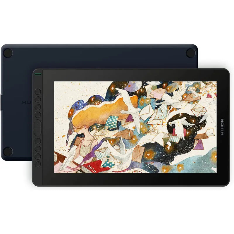 HUION New Arrival Kamvas 16(2021) Graphics Drawing Monitor Battery-free Digital Pen Tablet For Win/MAC And Android 120%s RGB