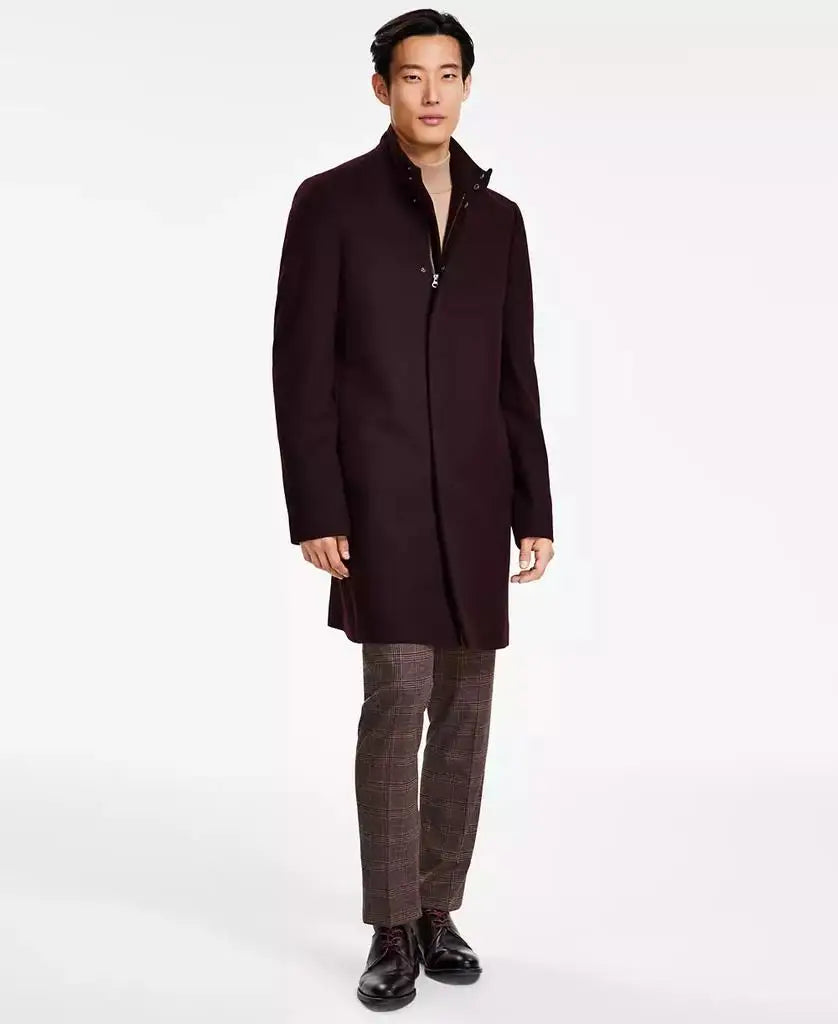 Calvin Klein | Men's Mayden Slim-Fit Wool Blend Overcoat