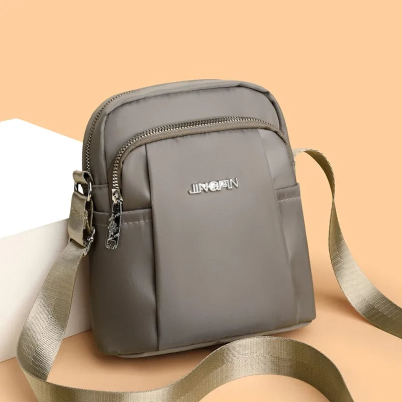 Women's Waterproof Shoulder Bag - Fashion Crossbody with Organizer Pockets for Phone, Keys & Essentials