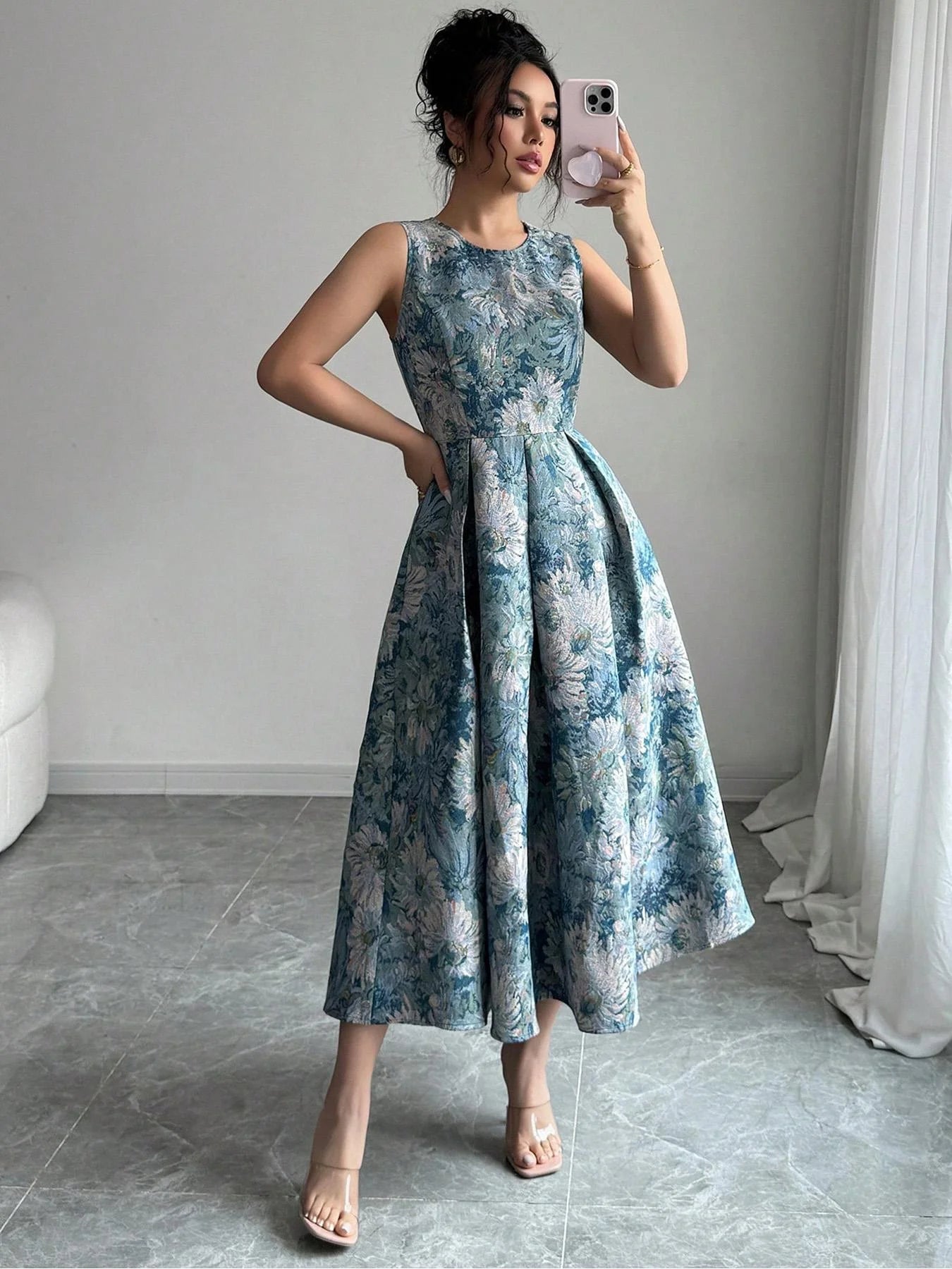 Women's Standard Size Dress, Elegant and Stylish Outdoor Dress, Perfect Casual Wear for Summer and Parties