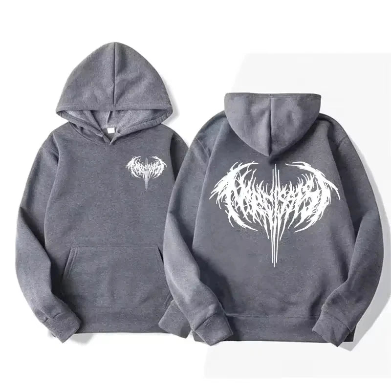 Rapper Graphic Hoodies Men Retro Hip Hop Hoodie Fashion Oversized Sweatshirt Streetwear