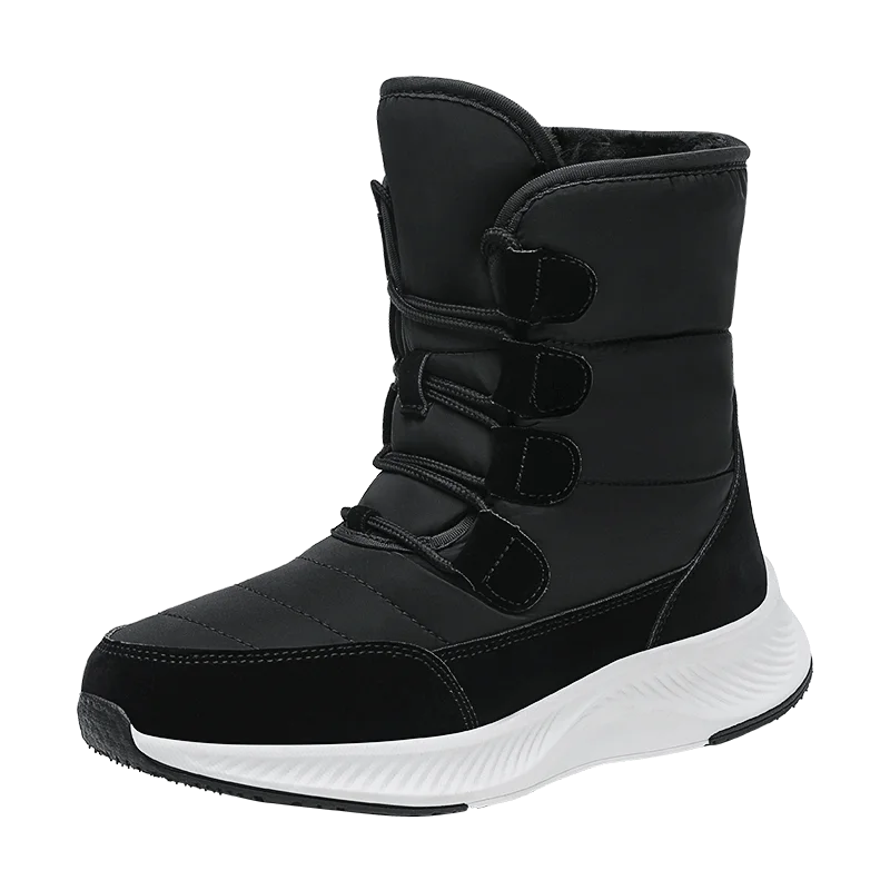 Winter Fashionable and Warm Snow Boots for Women Thickened Cotton Shoes Long Boots and Hiking Shoes for Women Zapatillas Mujer