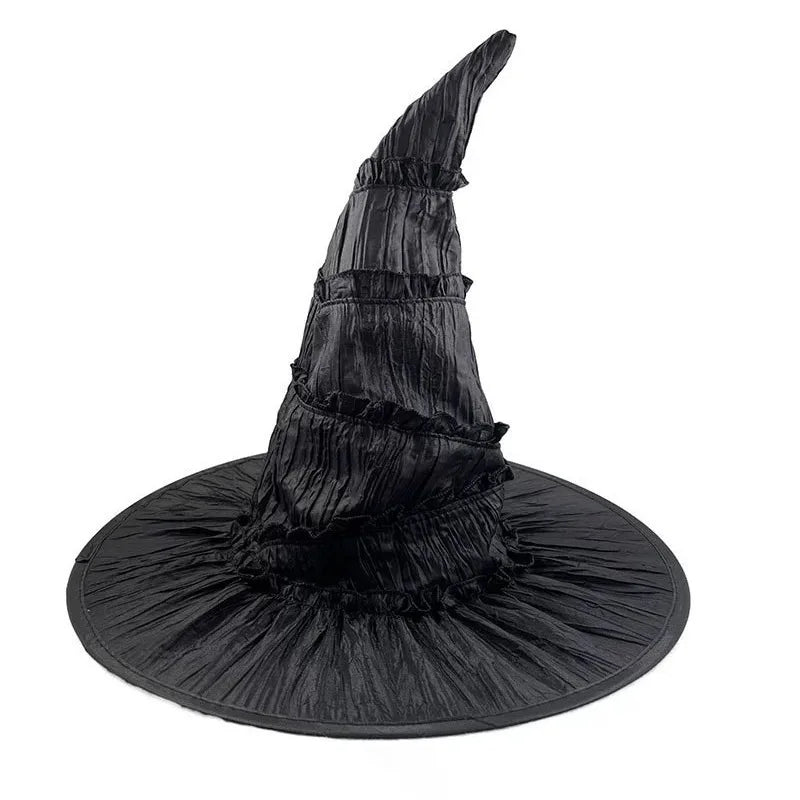 Kids Elphaba Cosplay Costume Elegant Black Dress Top with Hat Disguised Uniform Stage Halloween Party Masquerade Outfits