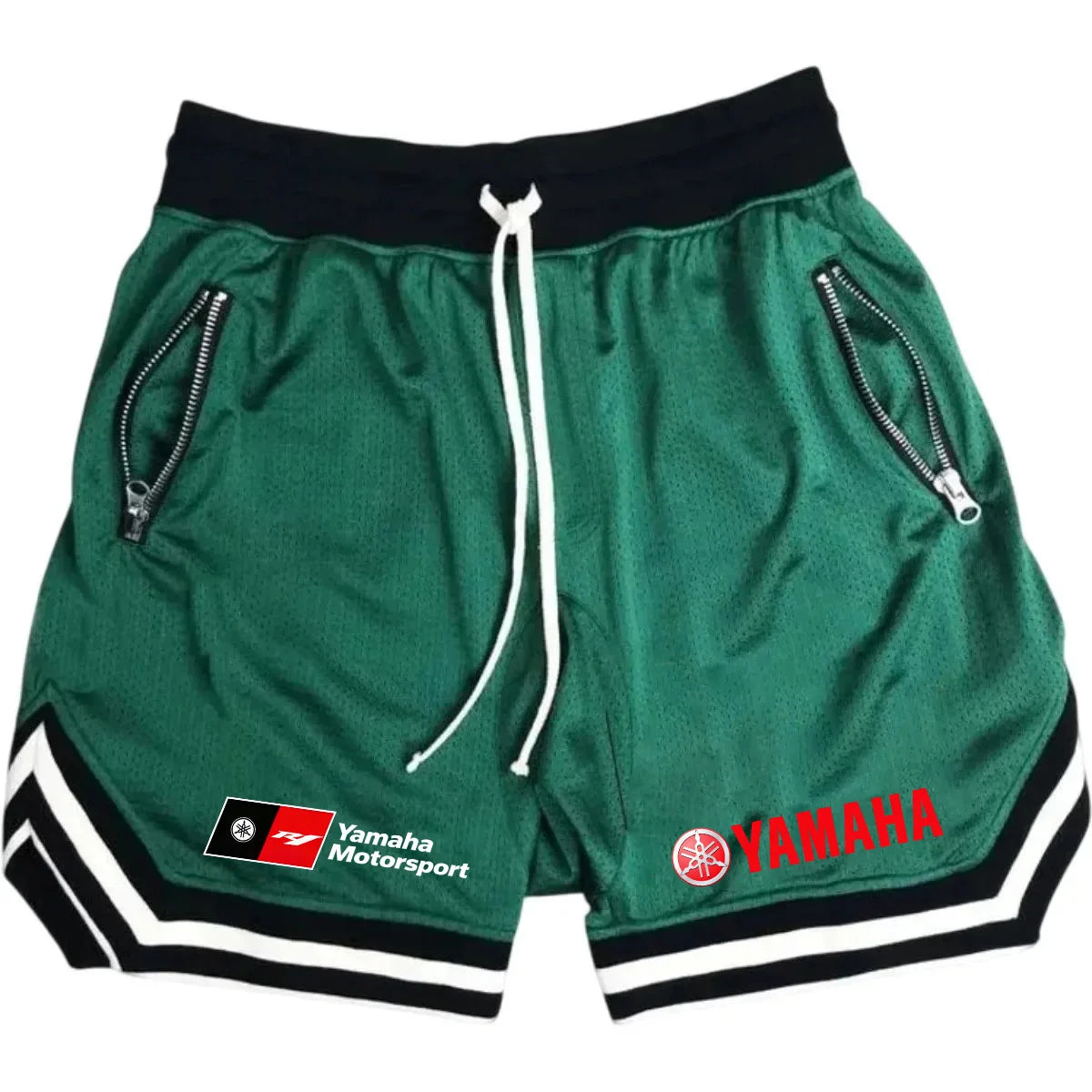 Yamaha Racing Men's Solid Color Sport Pants - Fashion Short Pants Style - Trendy 2026 Men's Sport Pants