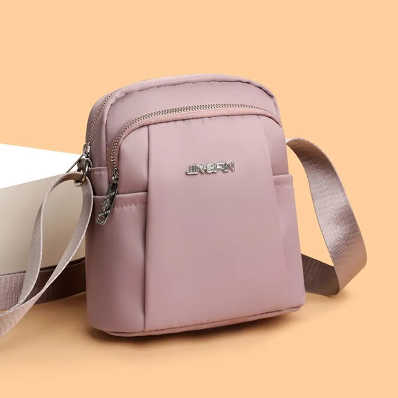 Women's Waterproof Shoulder Bag - Fashion Crossbody with Organizer Pockets for Phone, Keys & Essentials