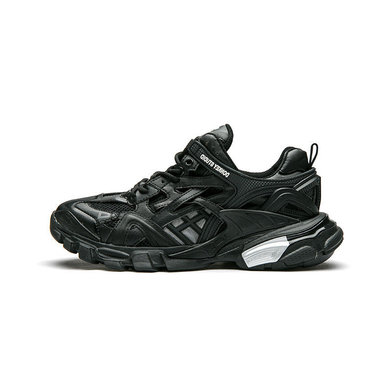 Zapatillas deportivas nuevas de hombre con suela gruesa y de moda coreana (Ins Tide)