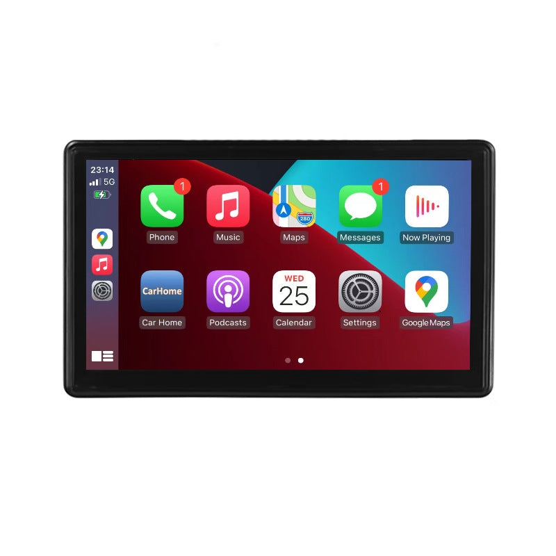 Pantalla inteligente portátil IPS para coche Proyección inalámbrica Carplay Android AUTO