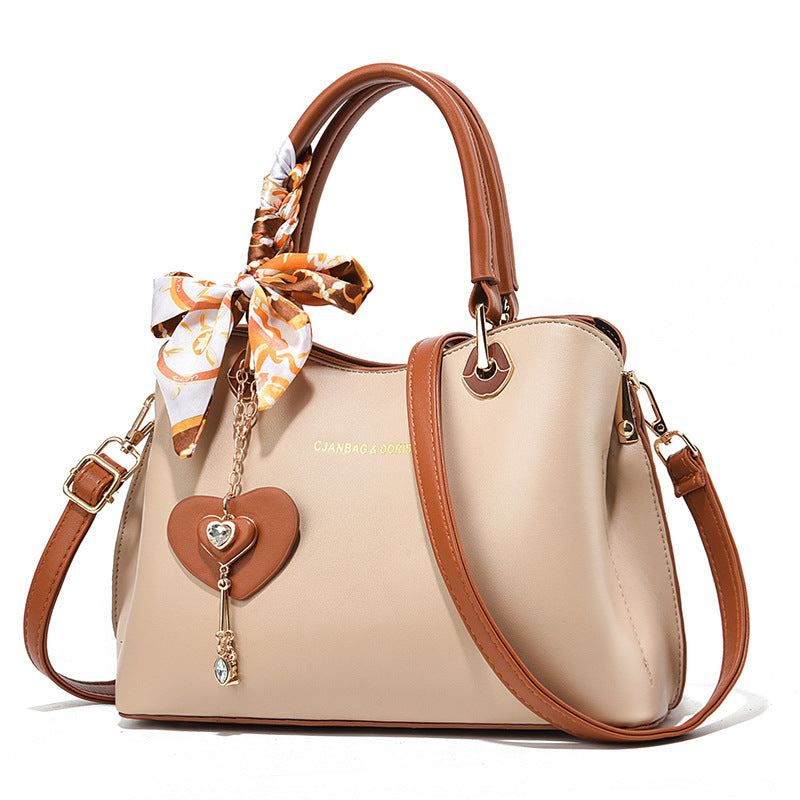 Bolso tote cruzado de gran capacidad de lujo que puede llevarse al hombro