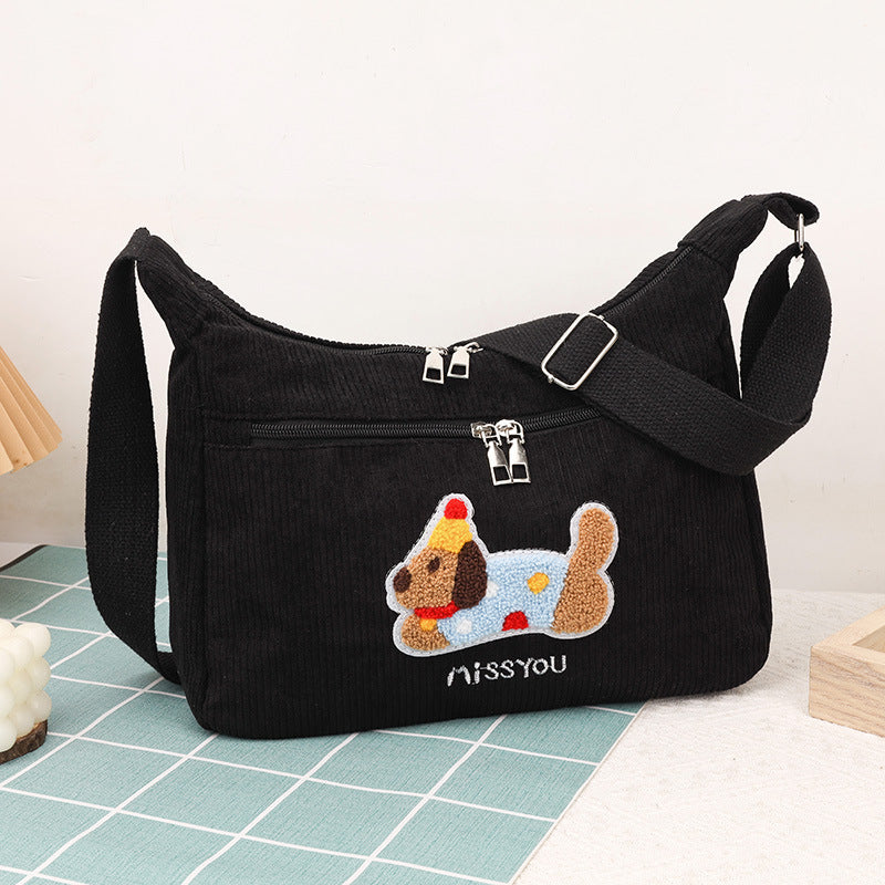 Bolso de mano retro para ir al trabajo con una sola correa para el hombro, espacioso bolso para mujer