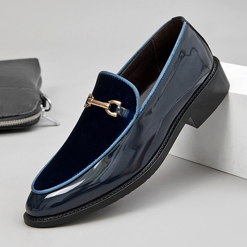 Zapatos de Charol Brillantes Ligeros Modernos Versátiles Casuales