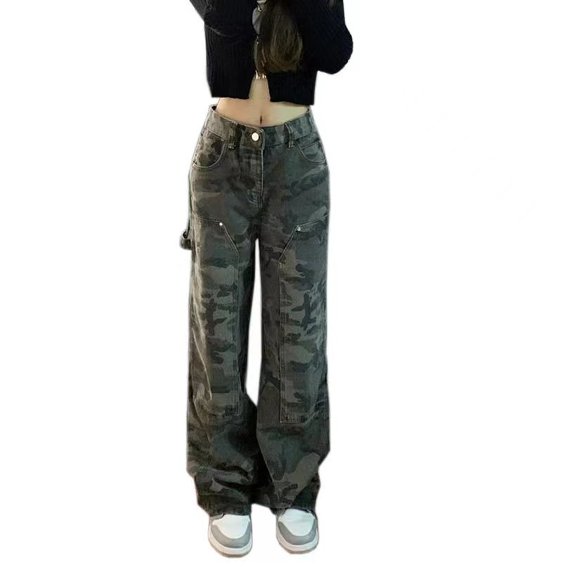 Women's Straight-Leg Casual Denim Jeans
