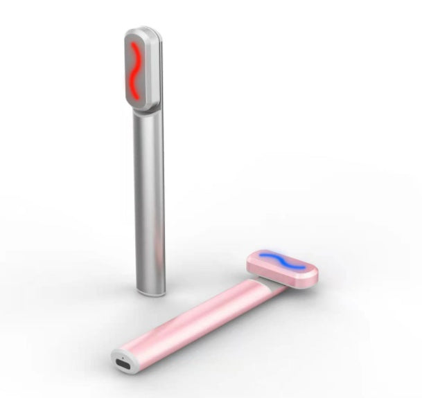 Instrumento de Belleza Ocular Rotatorio con Compresa Caliente EMS