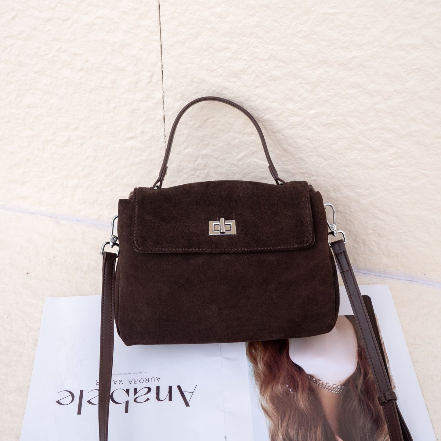 Bolso Grande para Mujer Hecho de Piel de Vacuno Mate de Primera Calidad