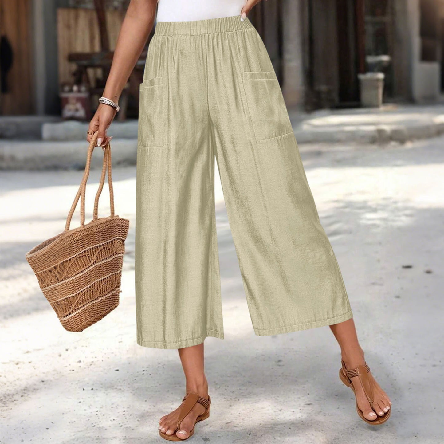 Loose-fitting Fashionable Casual Pants For Women
