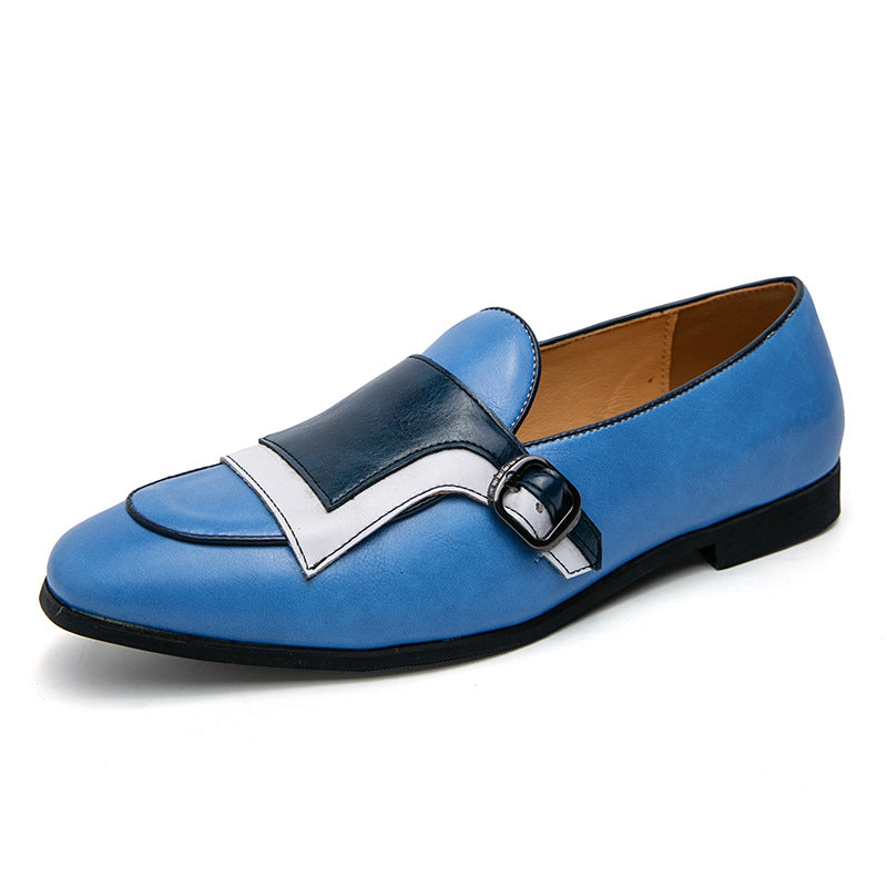 Zapatos de Cuero Tipo Mocasín "One Pedal" de Moda para Hombre