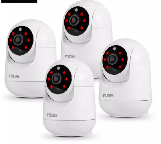 Indoor WiFi Security Camera For Baby Monitoring