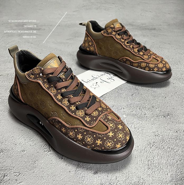 Zapatillas bajas versátiles deportivas de moda para hombre