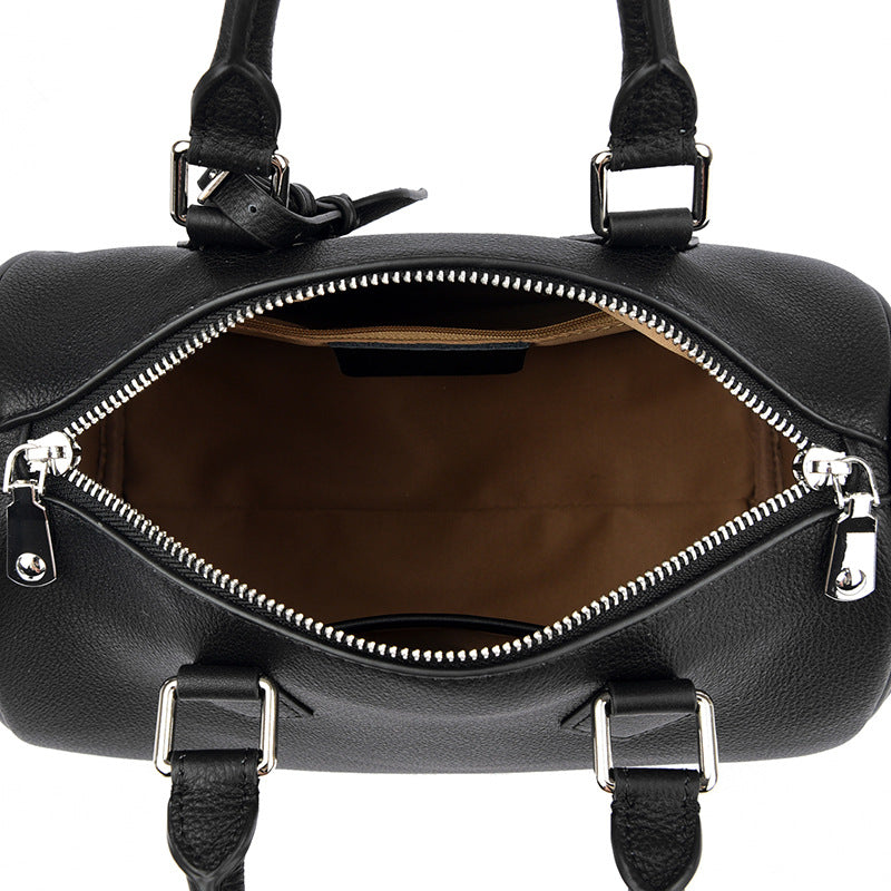 Nuevo Elegante Bolso Bandolera de Cuero Genuino para Mujer