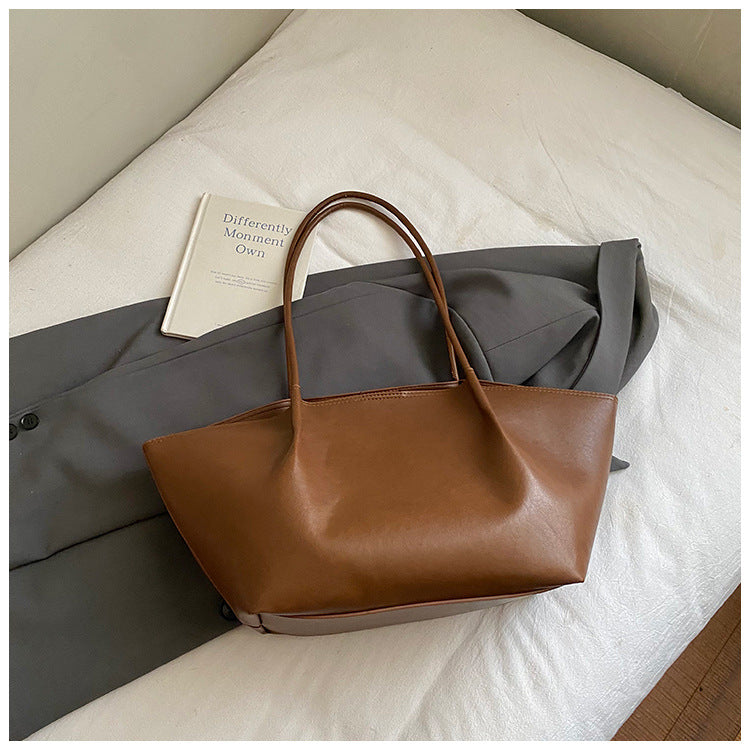 Bolso de Hombro Retro Casual de Gran Capacidad