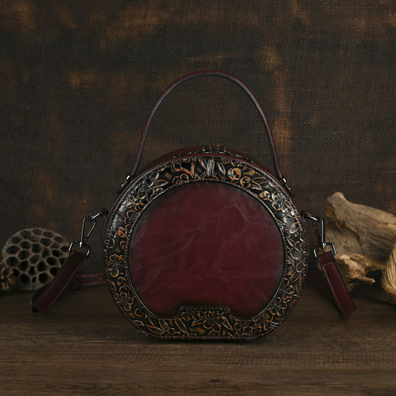 Bolso de mano y bandolera retro para mujer