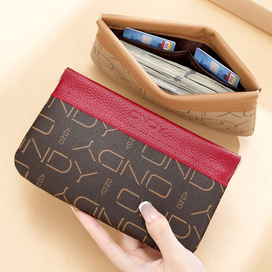 Ultra-thin Long Wallet Woman